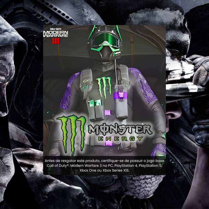 Call of Duty: Modern Warfare III | Monster Clutch Skin Green Operator
