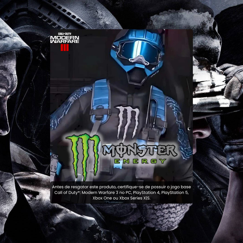 Call of Duty: Modern Warfare III | Monster Clutch Skin Blue Operator