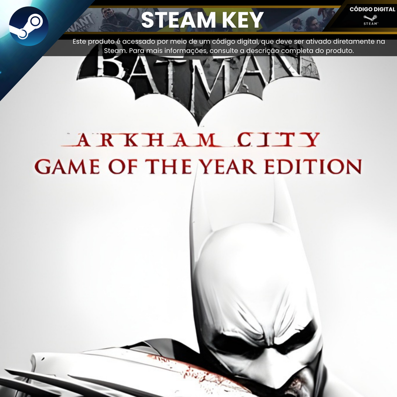 Batman: Arkham City Game of the Year Edition | Steam Key - Digital Code