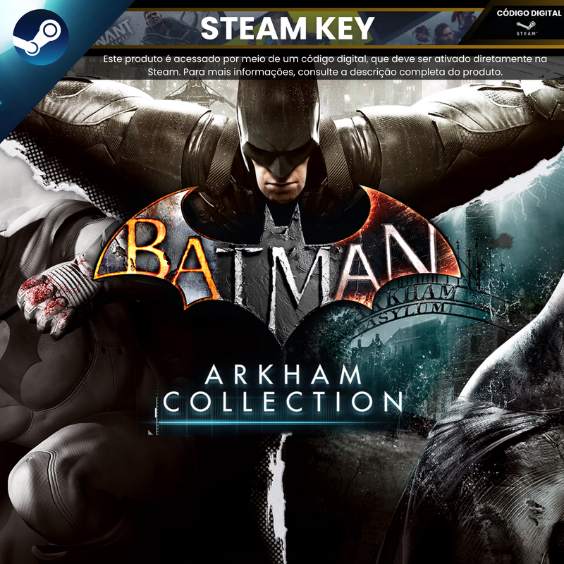 Batman: Arkham Collection | Steam Key - Digital Code